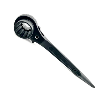 Черный фосфатированный загруженный шляпный решеточный ключ 17 мм х 22 мм длинный острый бар Подгер решетовый разъем для захвата