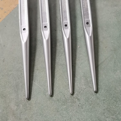Серебряный цвет Строительный Spud Ratchets 19 x 22 мм 3/4 &quot;x 7/8&quot; острый конец конической ручки для скелетов Ratchet Wrench
