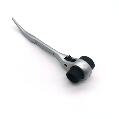 Скрученный Spud Ratchet 19/21mm Скала Podger Ratchet кованый вал Stubby Podger Wrench