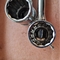 Серебряный хромированный углеродистый сталь покерная ручка Swingover Spanner 23.5mm Bi-hex Socket для Австралии Новая Зеландия